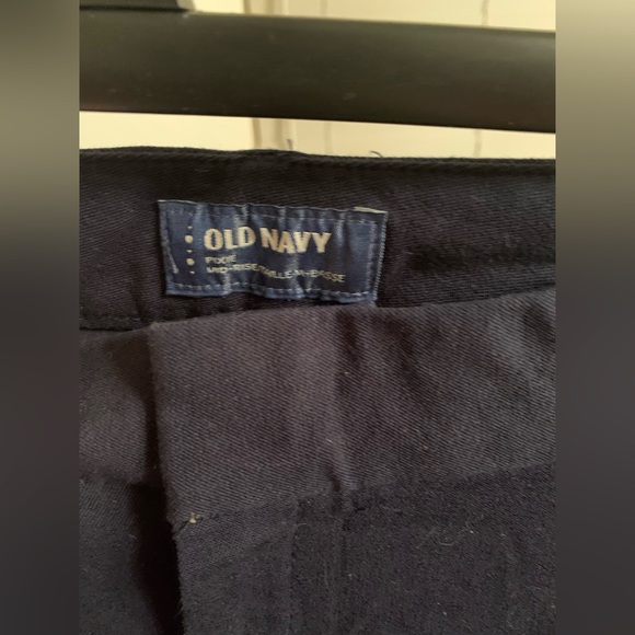 Old Navy - Navy Blue Pixie Pants Size 16R Size 16 - Picture 3 of 5